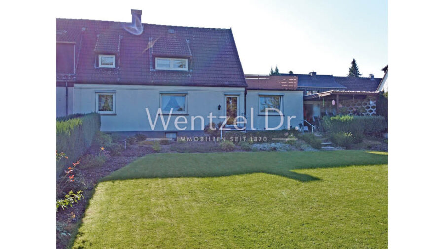 In beliebter Wohnlage von Dortmund-Benninghofen mit Ausbaupotential - Außenansicht Garten