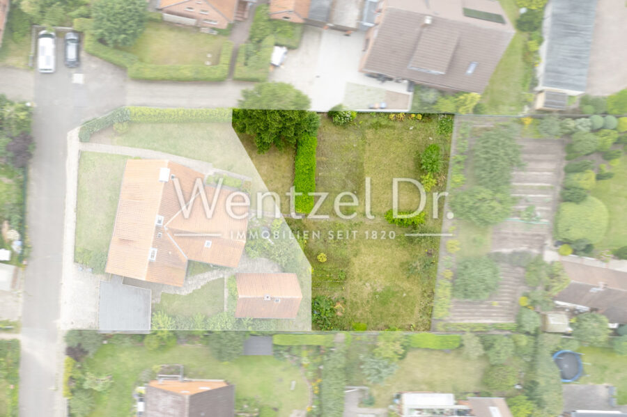 PROVISIONSFREI für Käufer – Grundstück in Oedeme - Luftbild
